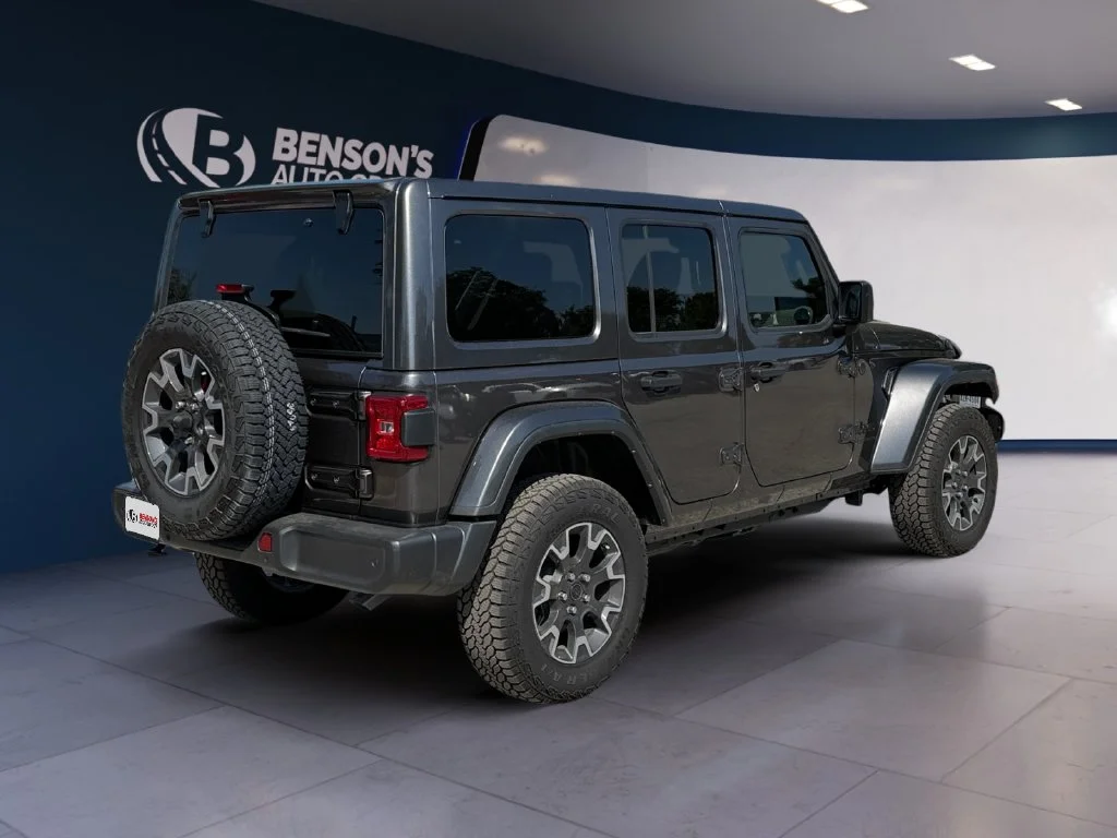 New 2025 Gray Jeep Sahara image 3