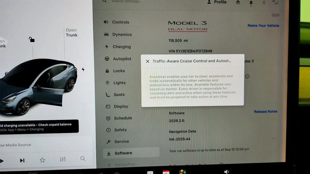 Used 2018 Midnight Silver Metallic Tesla Performance AWD w/ 20