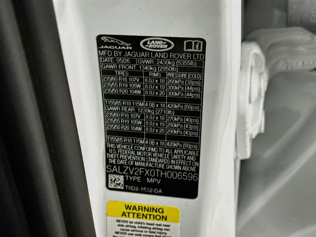 New 2026 Fuji White Land Rover Hoxton Edition image 34