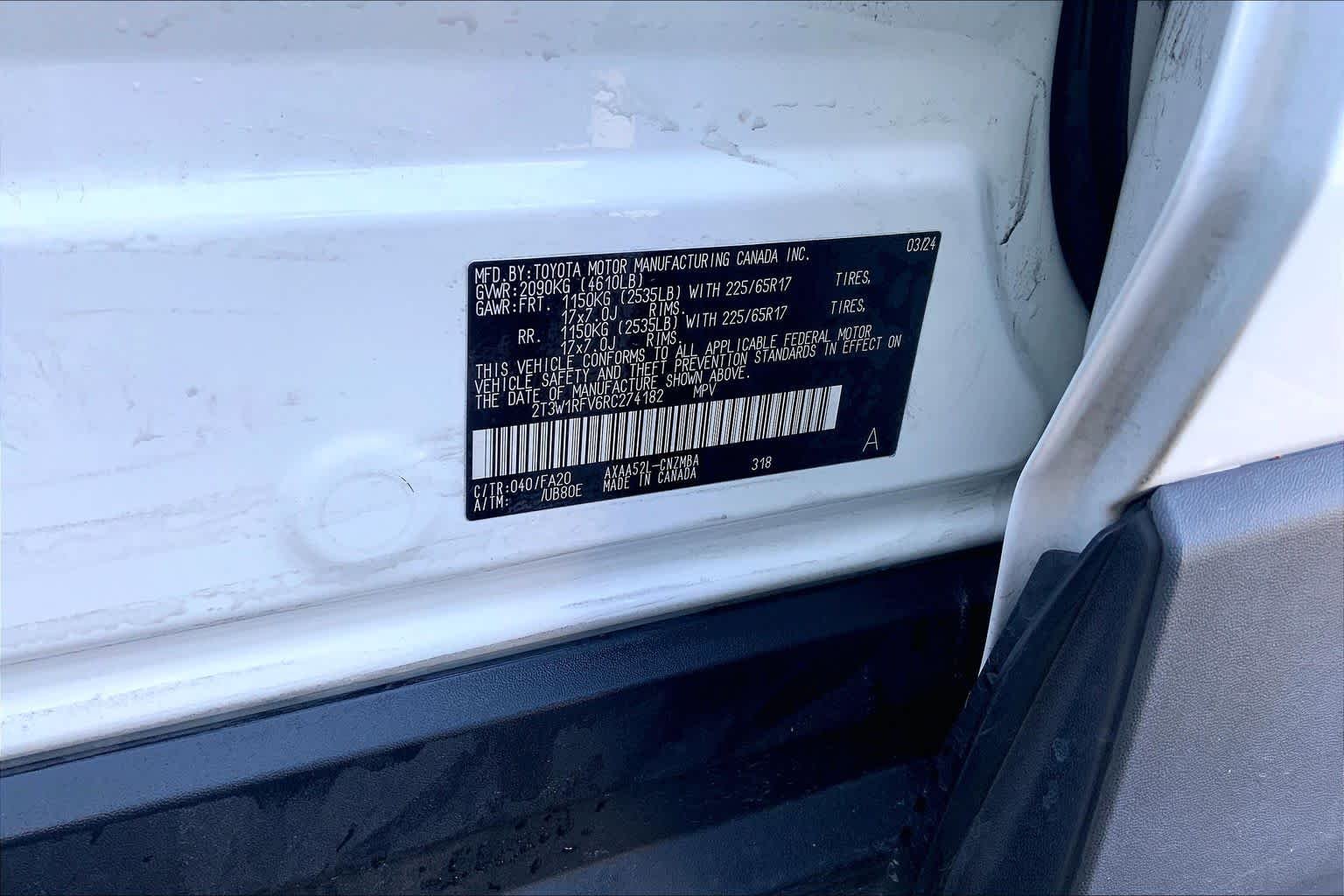 Certified Used 2024 Ice Cap Toyota XLE image 34