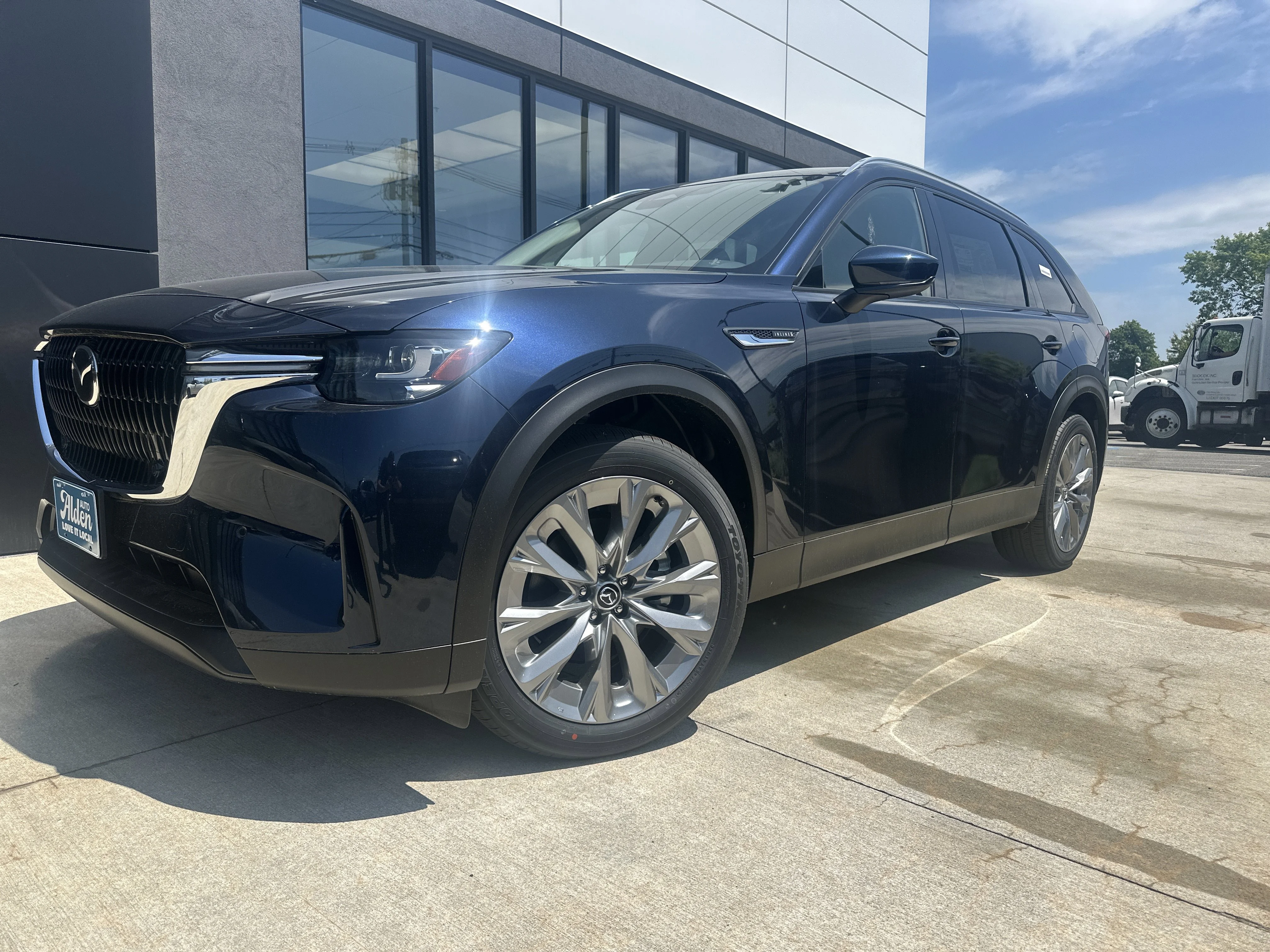 New 2026 Deep Crystal Blue Mica Mazda 3.3 Turbo Preferred AWD image 2