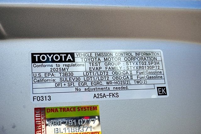 Used 2025 Silver Toyota LE image 32