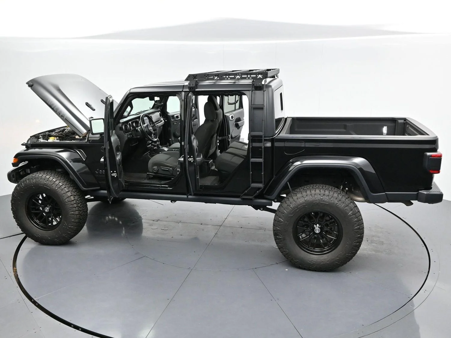 Used 2021 Black Clearcoat Jeep Willys image 38