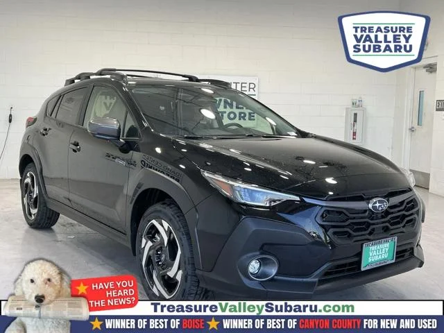 New 2026 CRYSTAL BLACK SILICA Subaru Limited Hybrid image 1