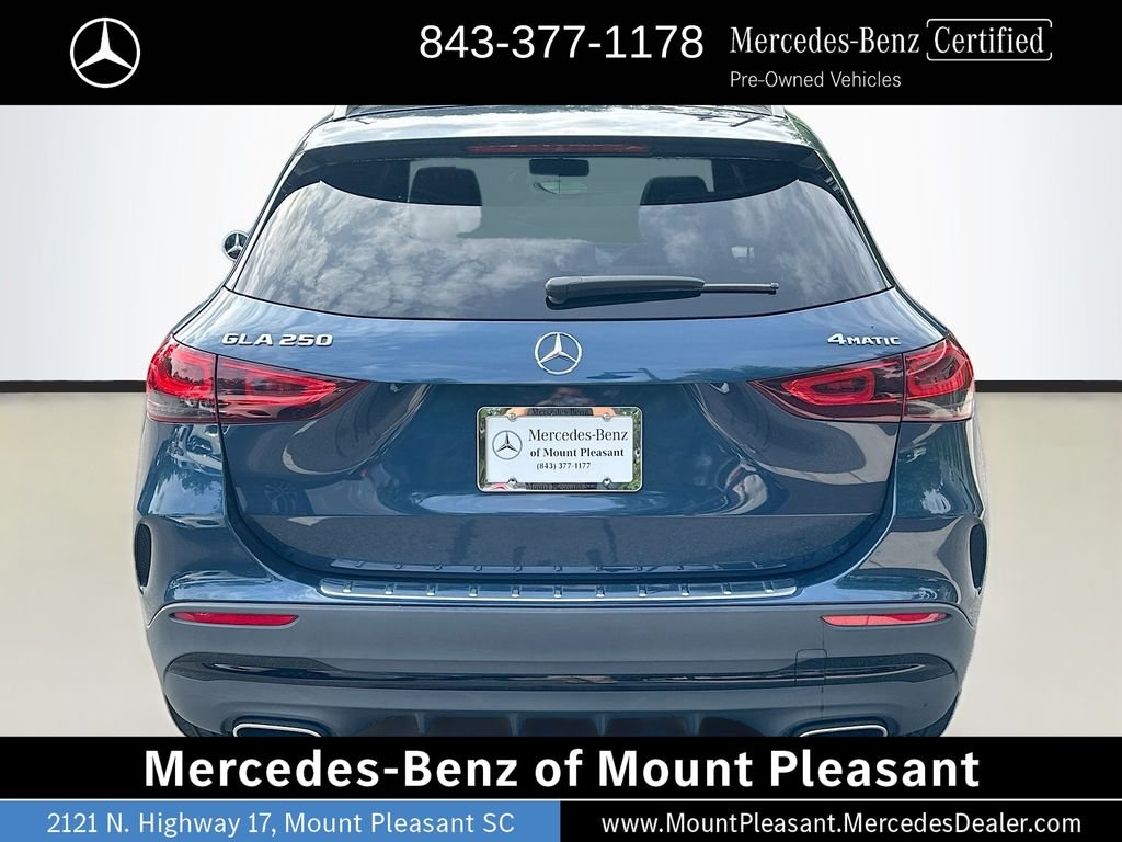 Certified Used 2023 Blue Mercedes-Benz GLA 250 image 6