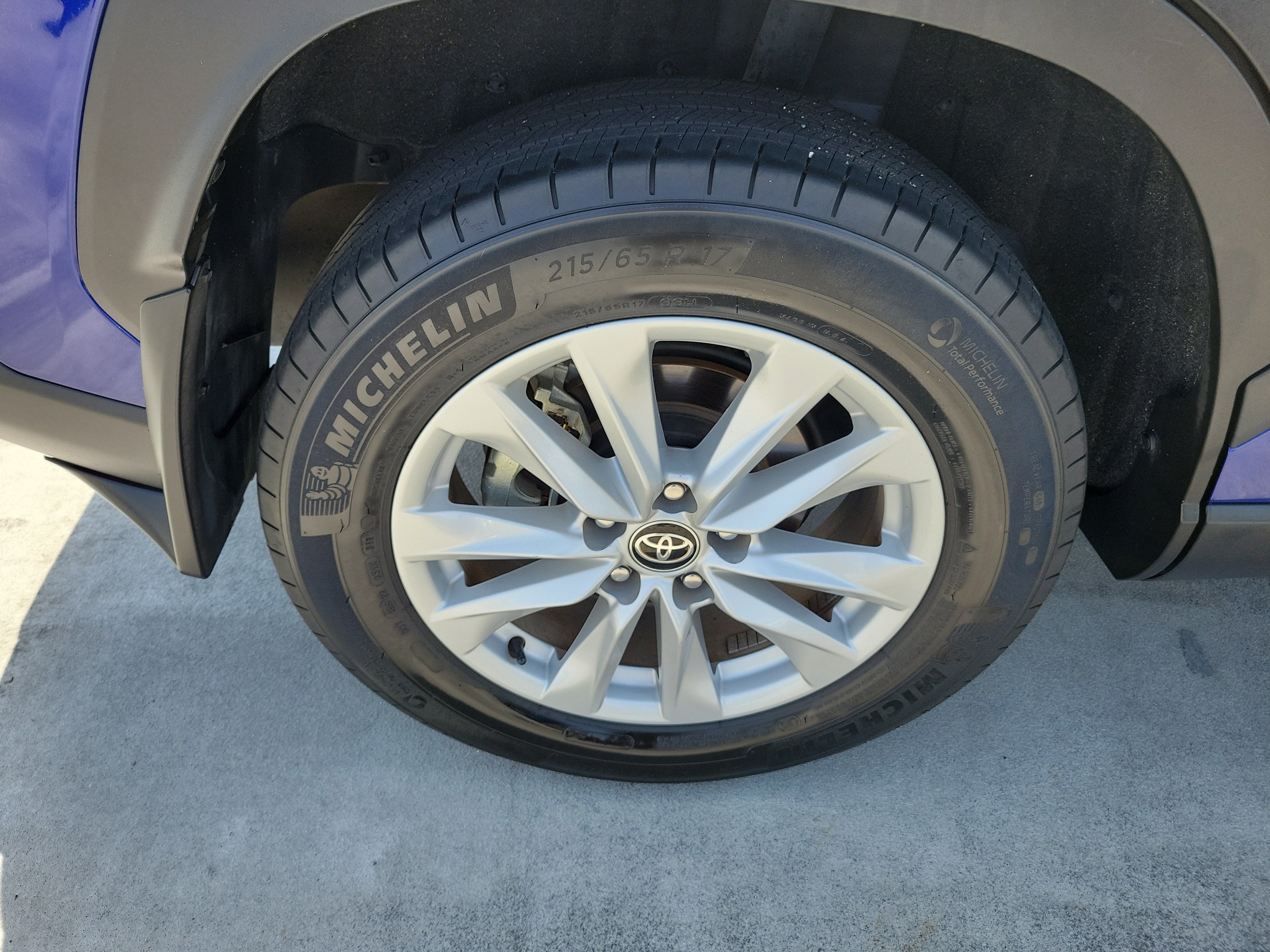 Used 2024 Blue Toyota LE image 7