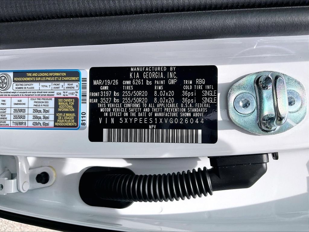 New 2027 Glacial White Pearl Kia S image 17