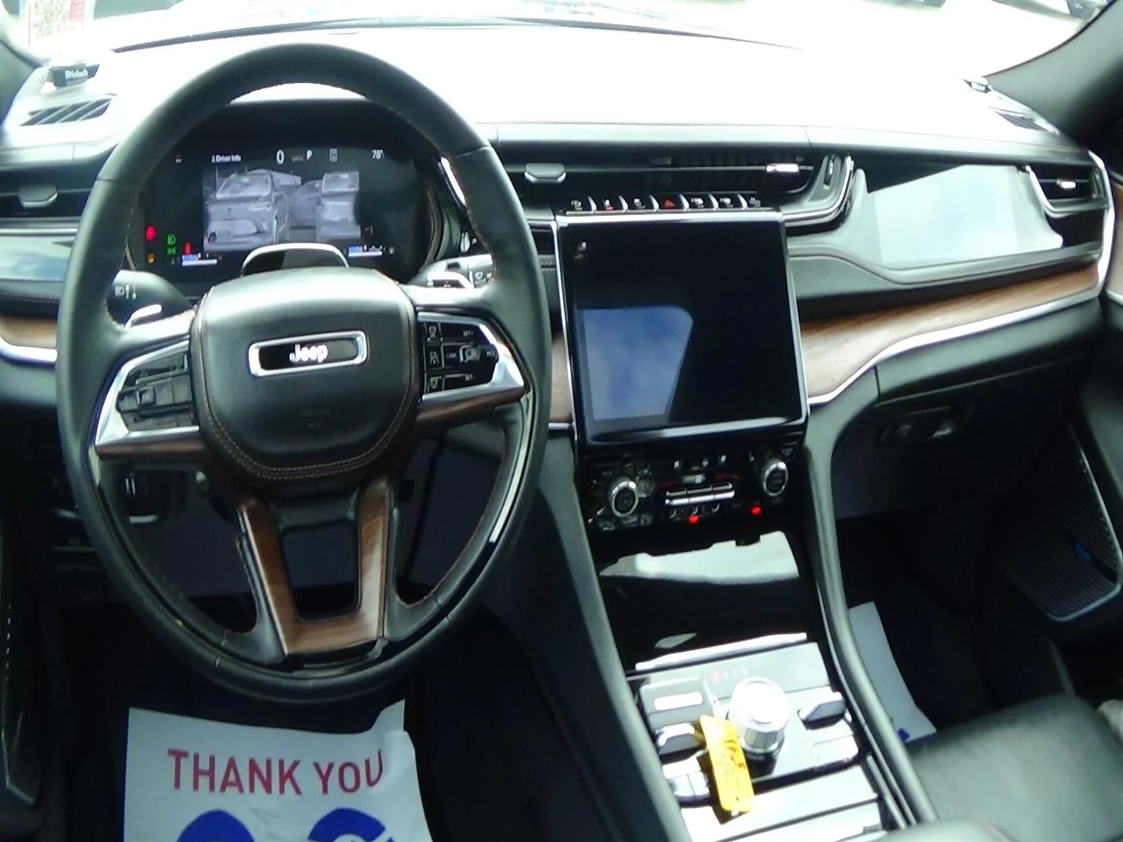 Used 2025 Diamond Black Crystal Pearl Coat (pxj) Jeep Summit image 14