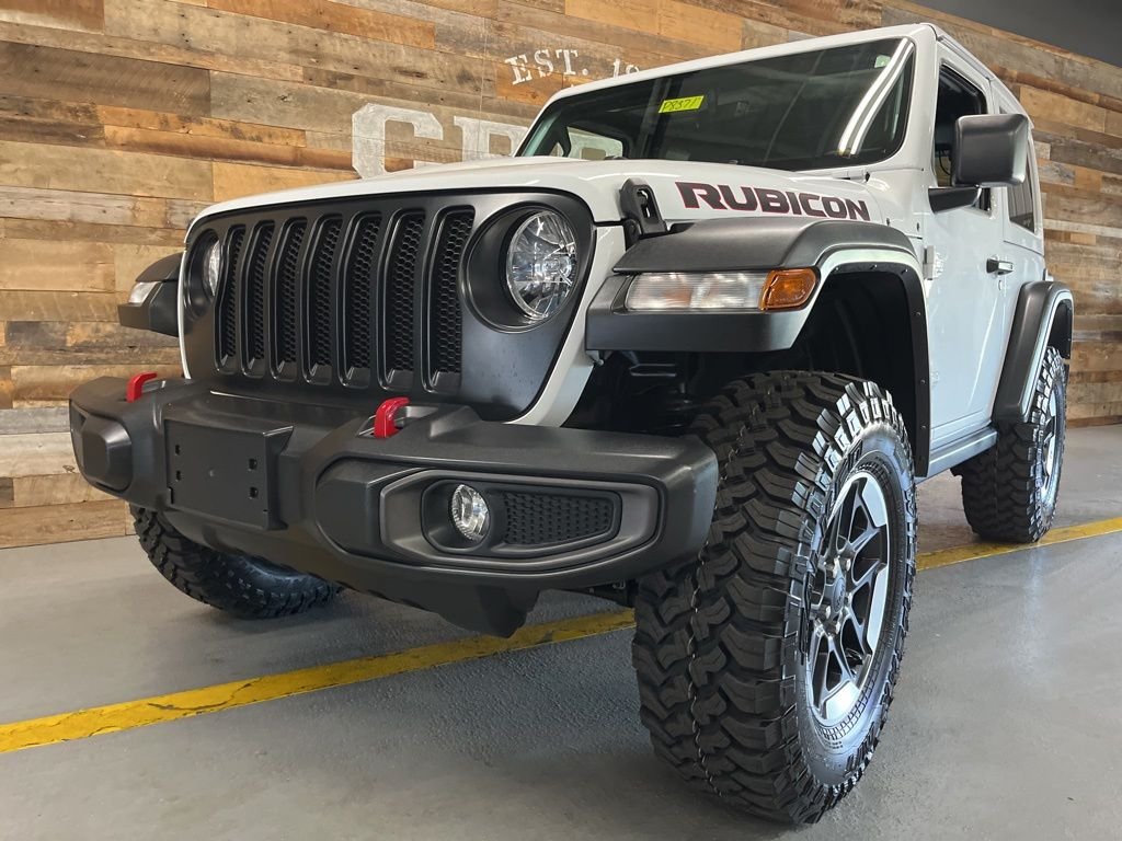Used 2022 Bright White Clearcoat Jeep Rubicon image 17