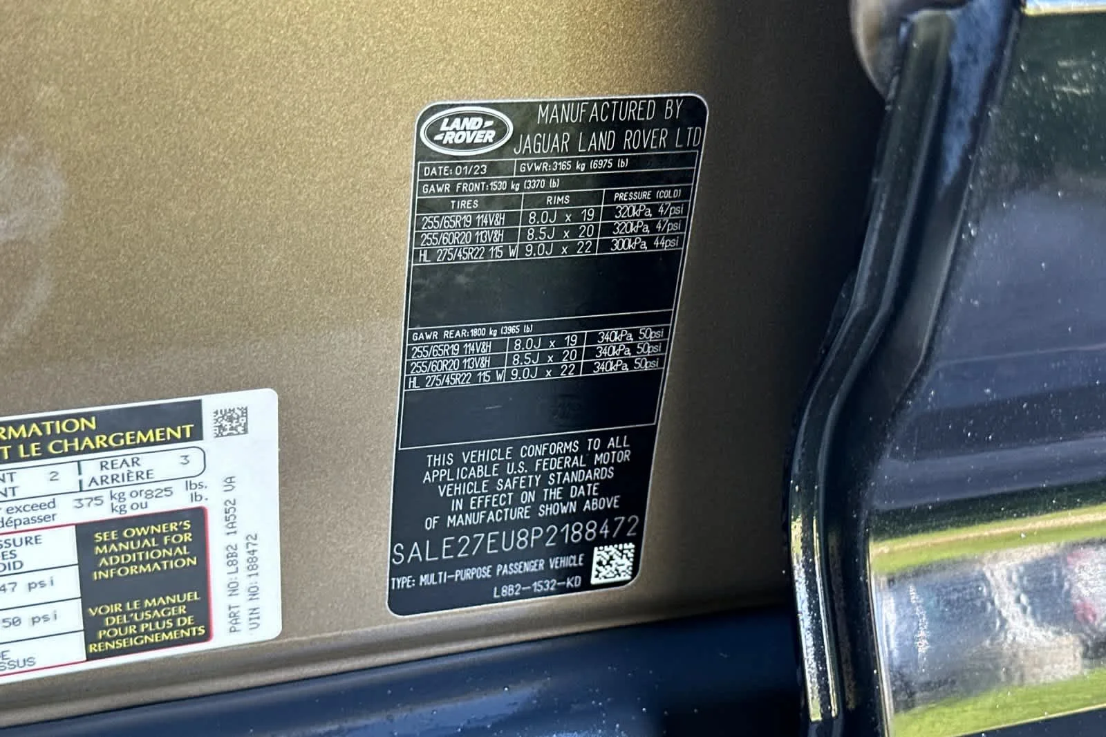 Used 2023 Gondwana Stone Land Rover X-Dynamic SE image 29