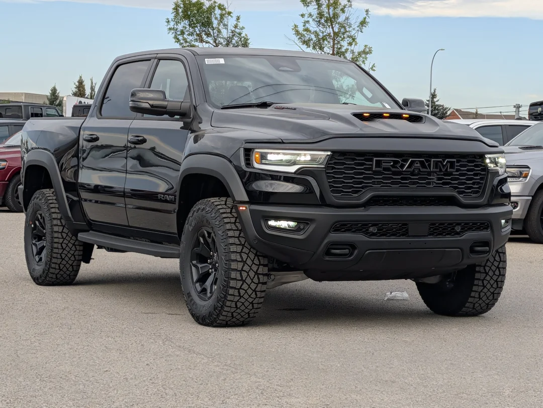 New 2026 Black RAM RHO - - 4x4 - Bilstein Shocks - Panoramic Sunroof - Leather Suede Seats & More! image 2
