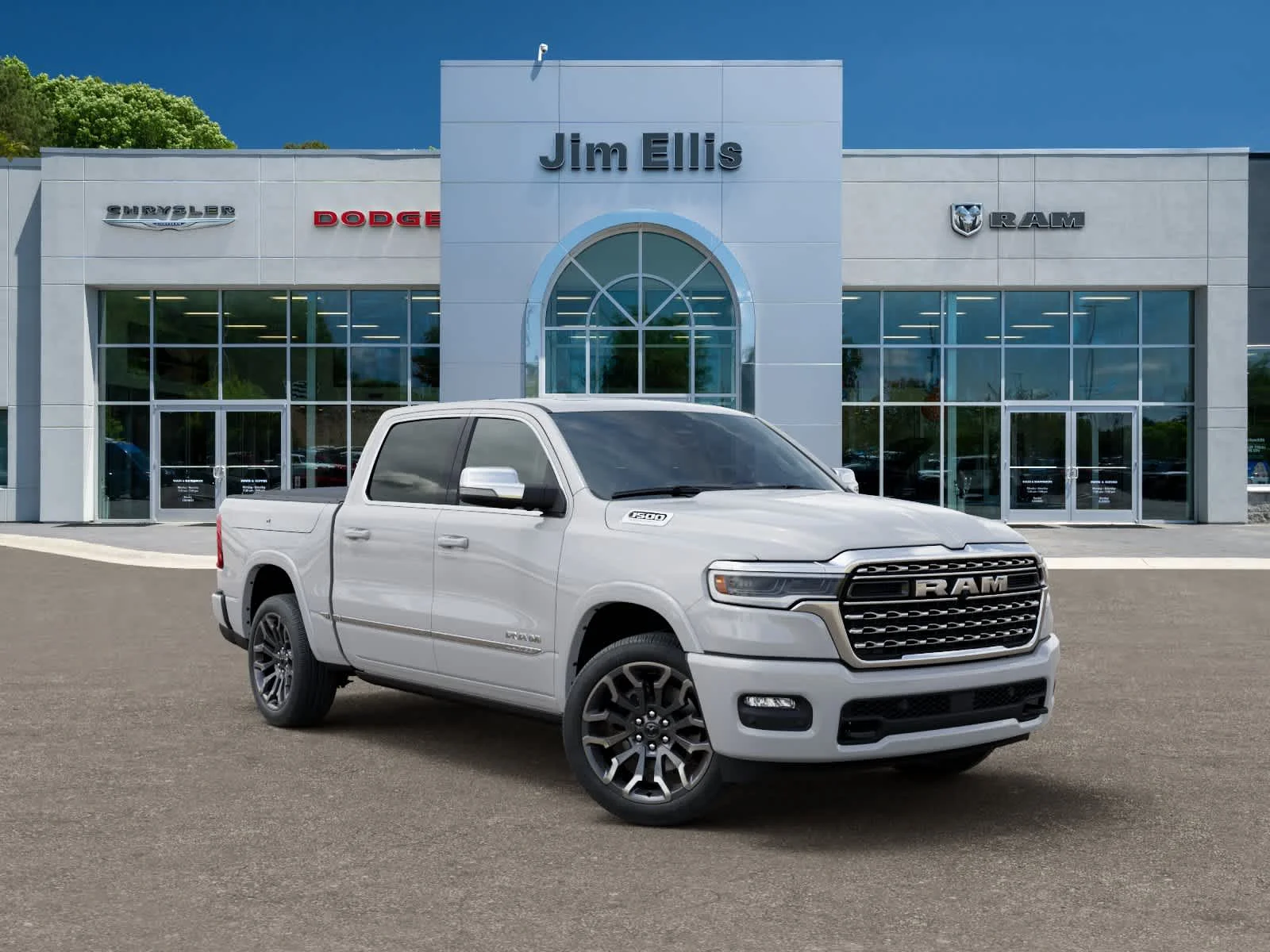 New 2026 Bright White Clearcoat Ram Limited image 5