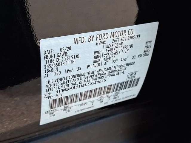 2020 Ford Explorer Base - Photo 31