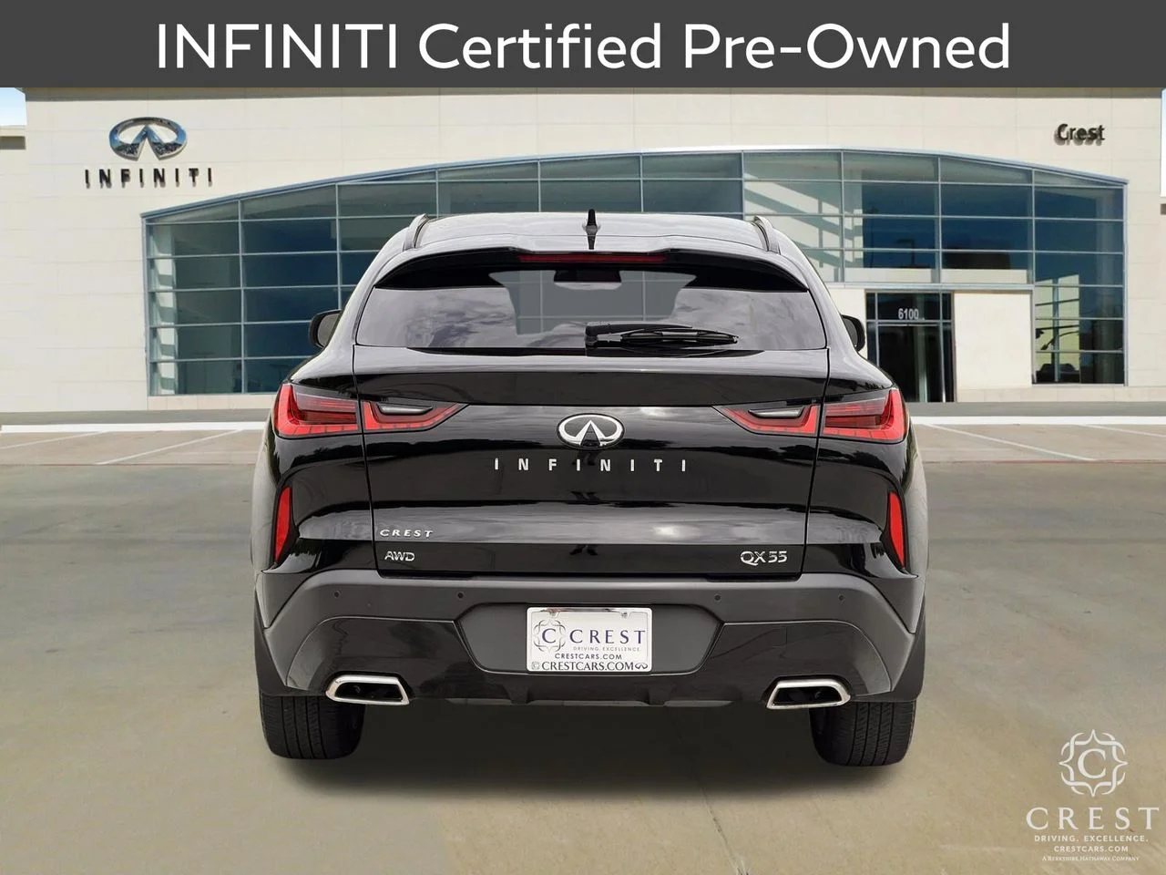 Certified Used 2023 Black Obsidian INFINITI LUXE image 4