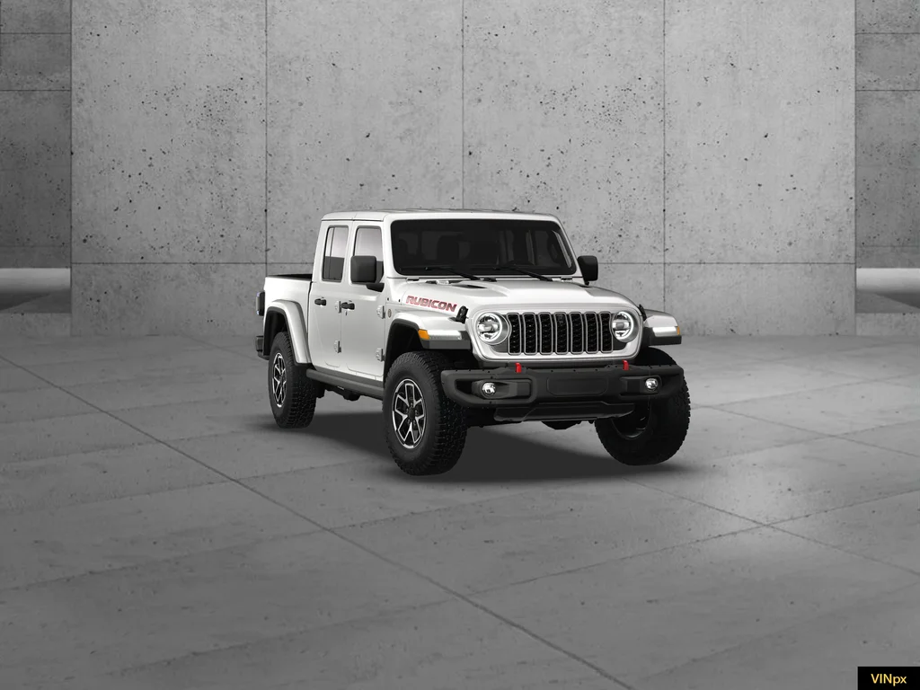 New 2026 Bright White Clear-Coat Exterior Paint Jeep Rubicon X image 15