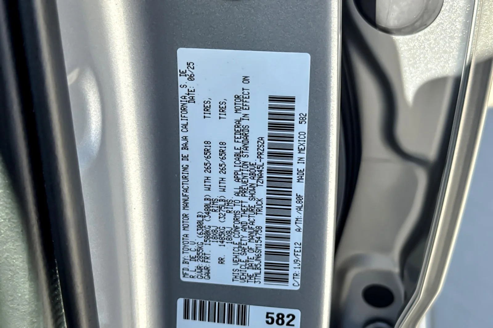 Used 2025 CELESTIAL SILVER MET Toyota TRD Sport image 26