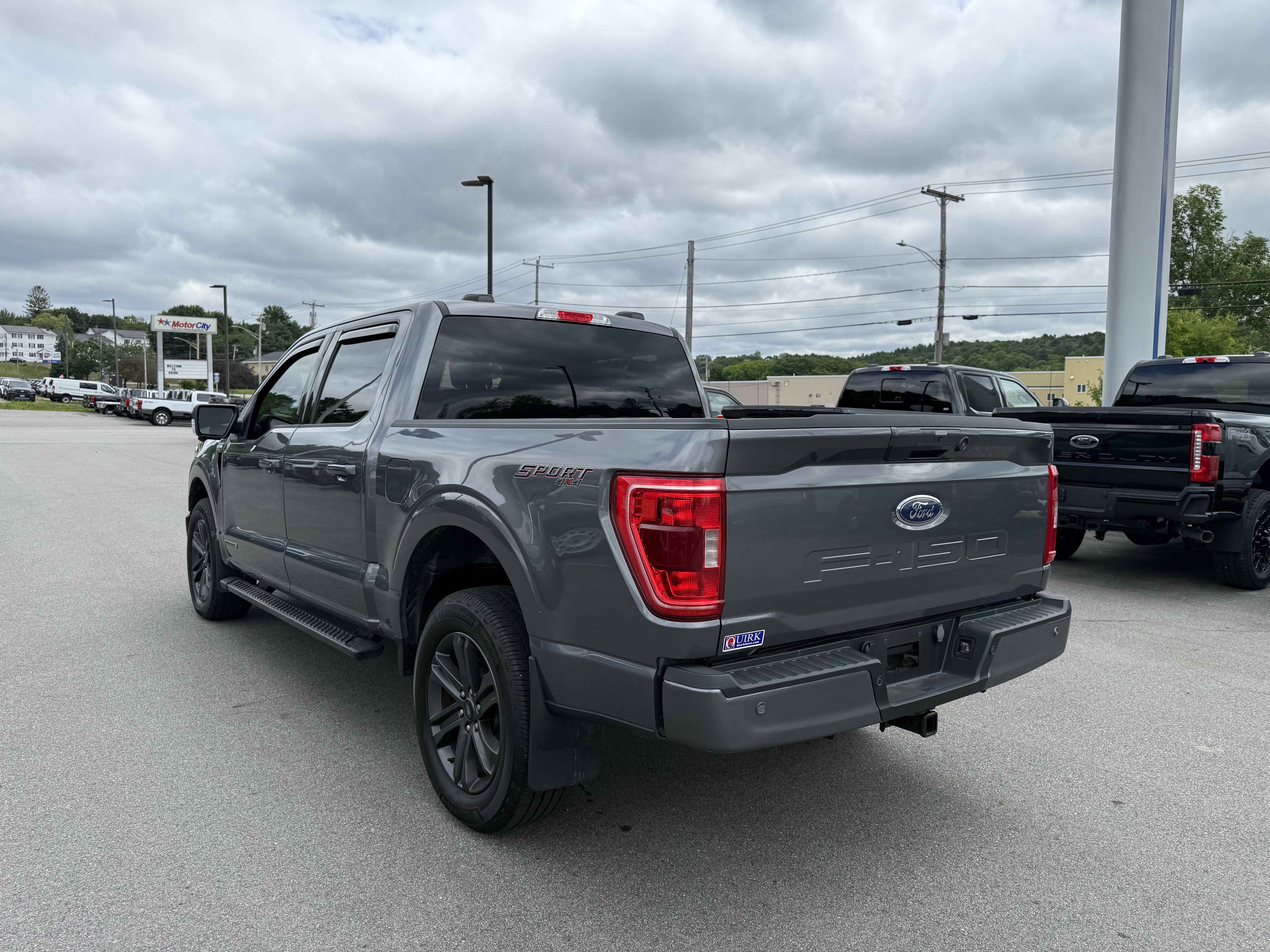 Used 2023 Carbonized Gray M Ford XLT image 9