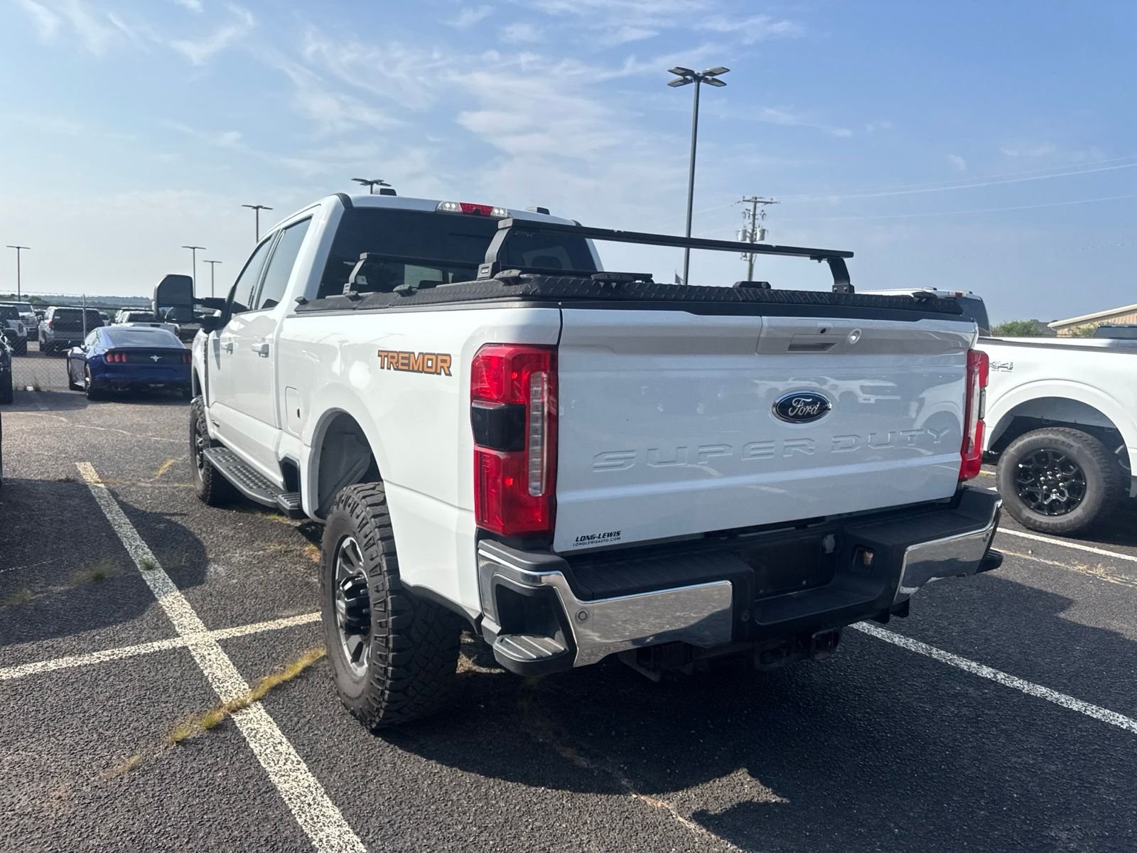 Used 2024 White Ford Lariat image 7
