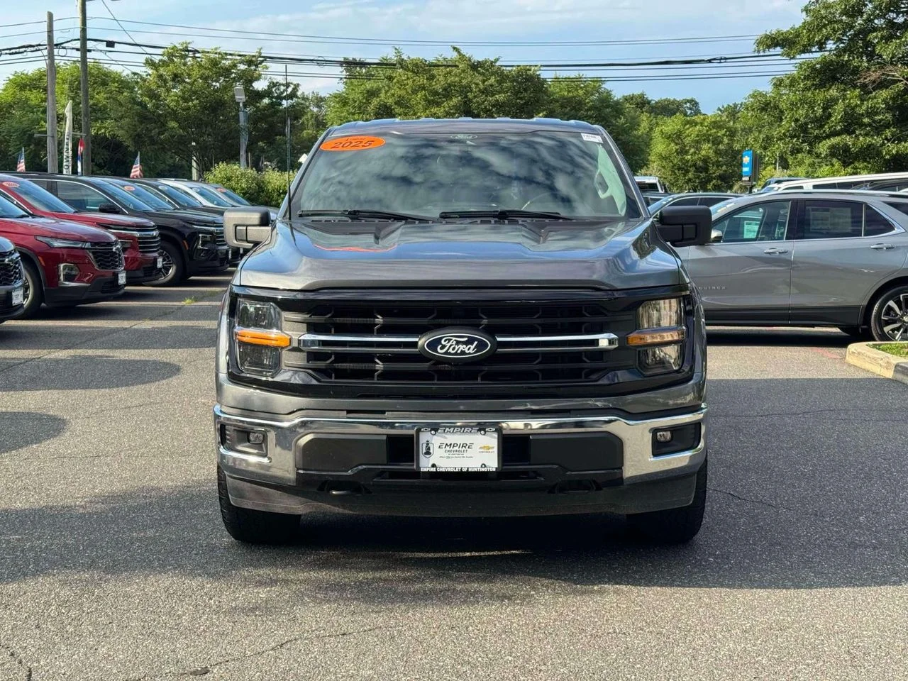 Used 2025 CARBONIZED GRAY METALLIC Ford XLT image 2