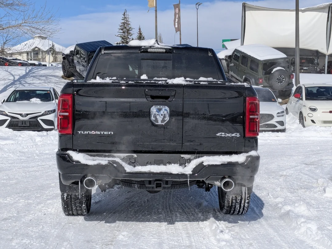 New 2026 Black RAM Tungsten - - Hurricane HO - Multi-Fnctn Tailgate - Prem Lthr - Trailer Brake - 8-Spd Auto & More! image 7