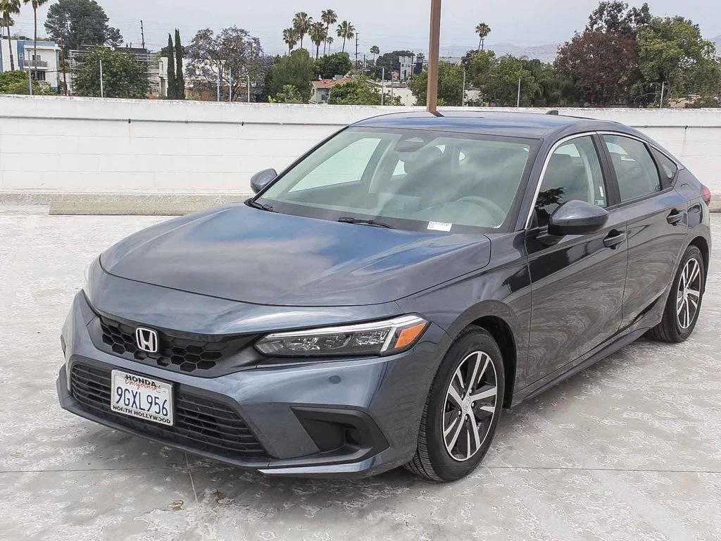 Certified Used 2023 Meteorite Gray Metallic Honda LX image 3