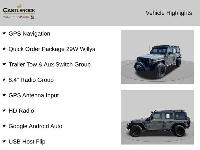 Used 2023 Gray Jeep Willys 4xe image 4