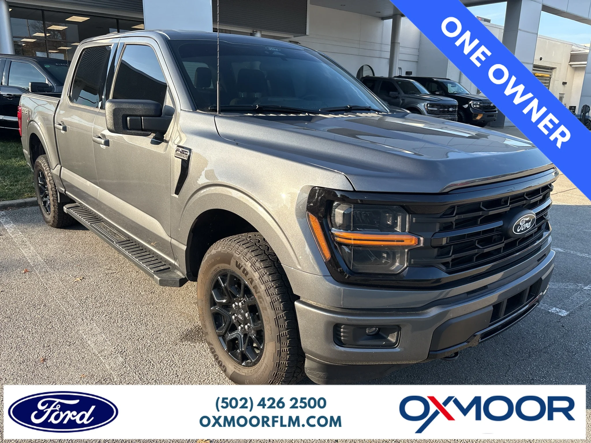 Used 2025 Carbonized Gray Metallic Ford XLT image 1