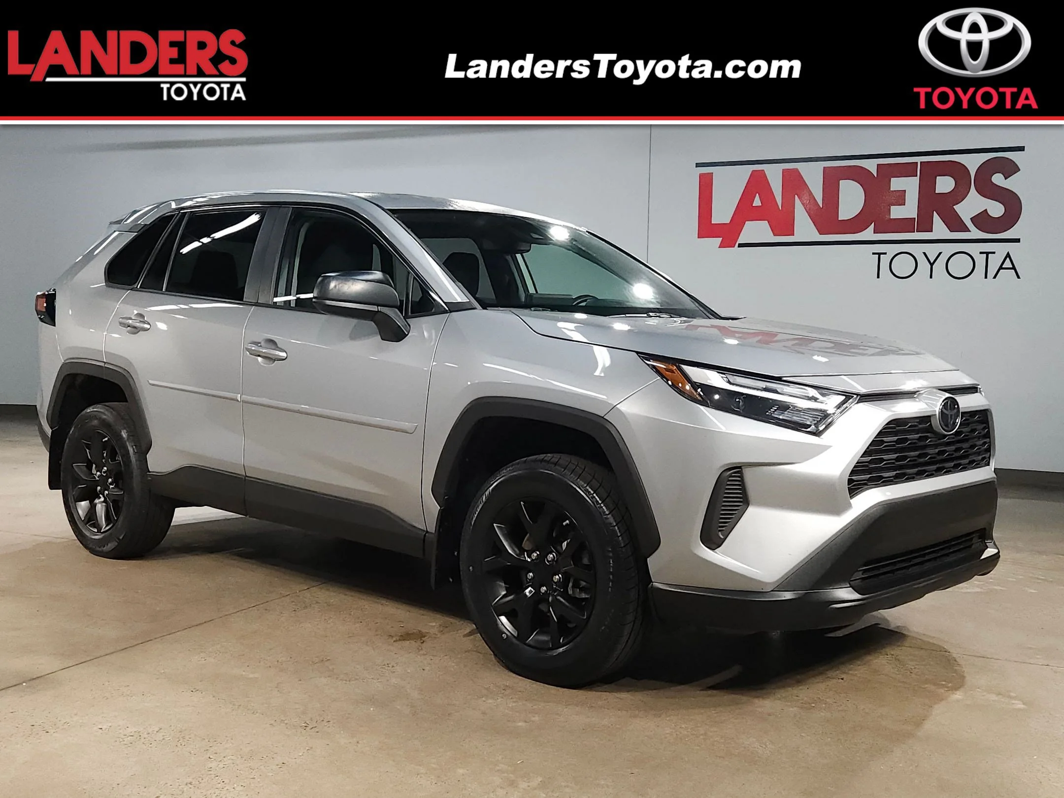 Used 2023 Silver Sky Metallic Toyota LE image 1