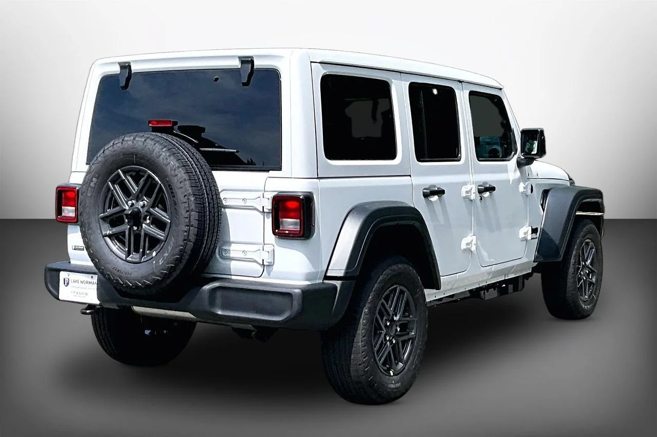 New 2026 Bright White Clearcoat Jeep Sport S image 8