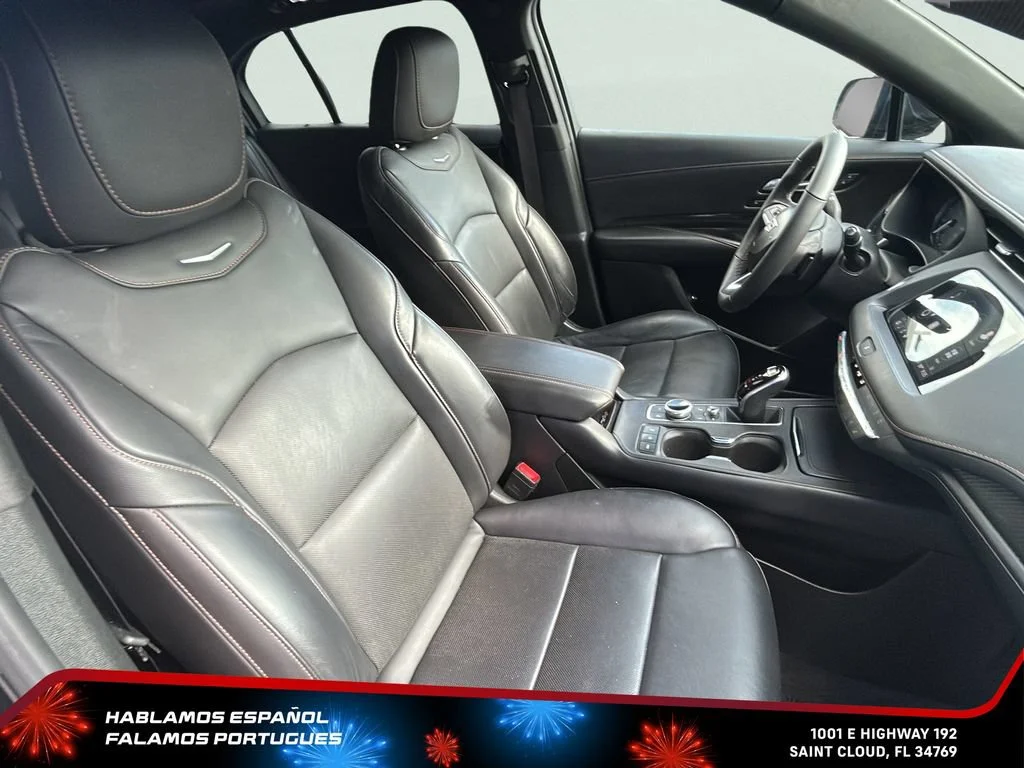 Used 2022 Stellar Black Metallic Cadillac Sport image 34