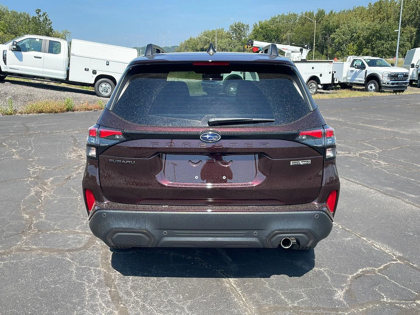New 2026 Dark Mahogany Pearl Subaru Limited Hybrid image 4