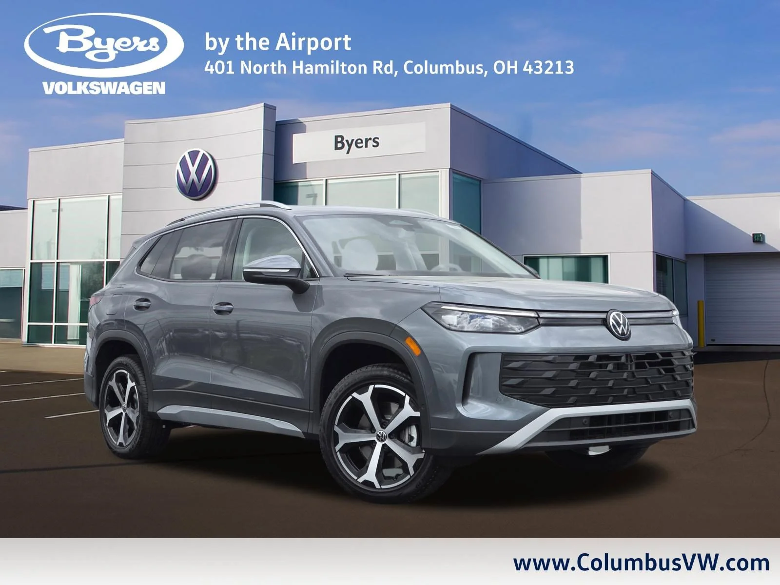 New 2026 Platinum Gray Metallic Volkswagen SE image 1
