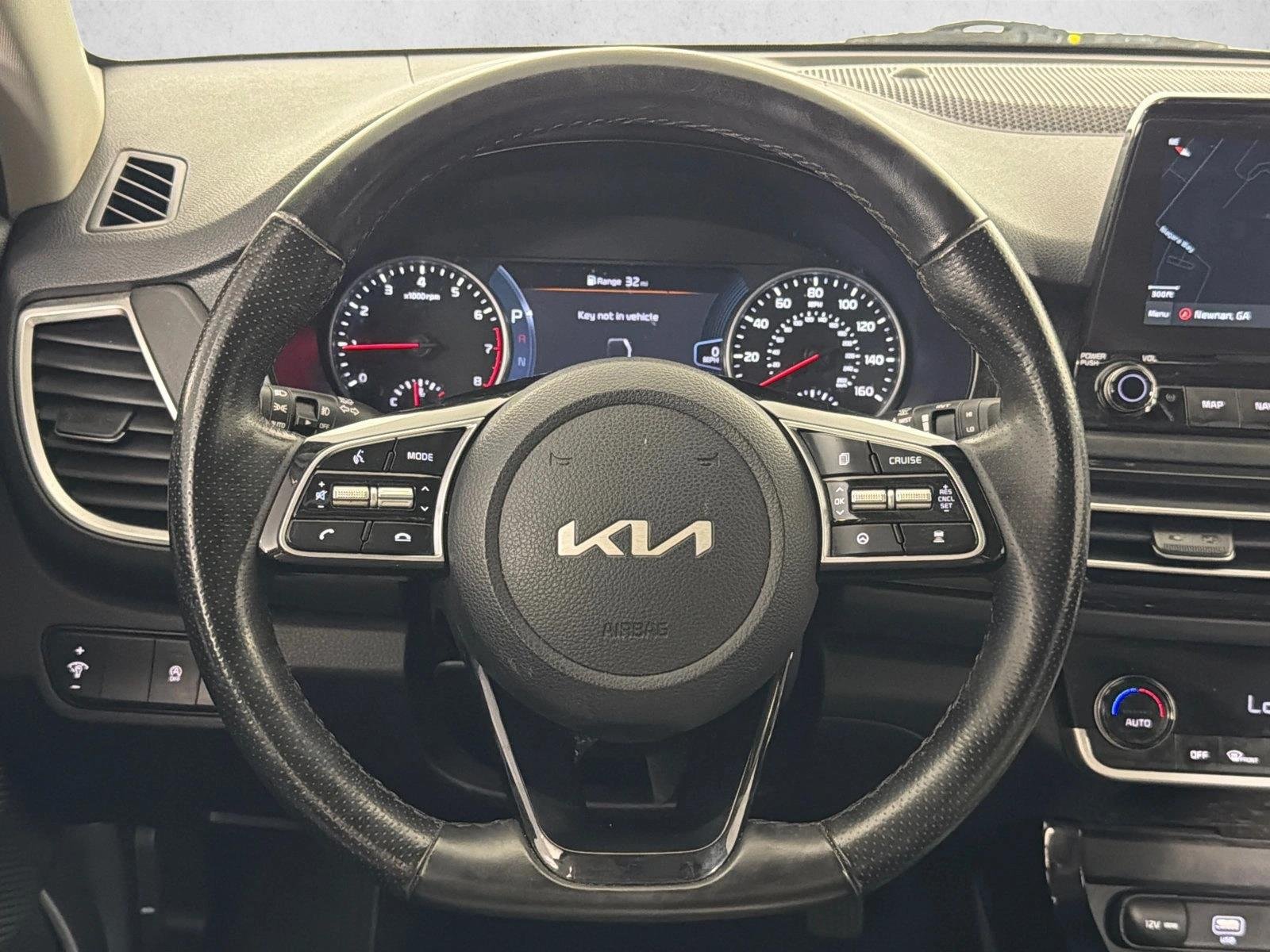 Used 2022 Dark Ocean Blue/Black Roof Kia SX image 24