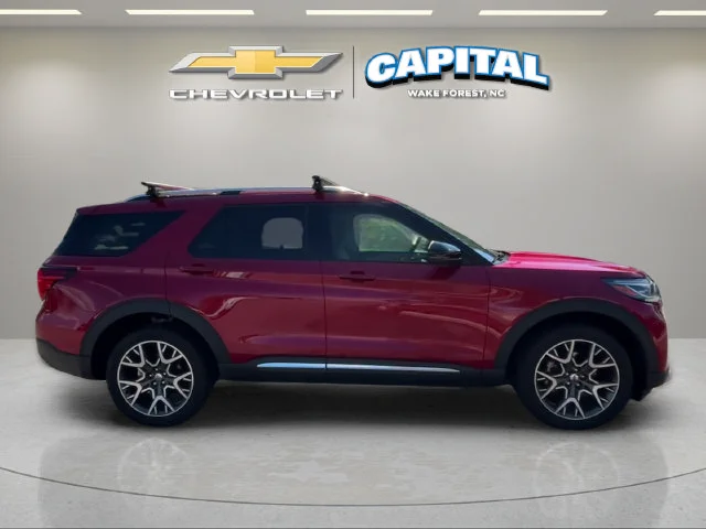 Used 2025 Red Ford Platinum image 6