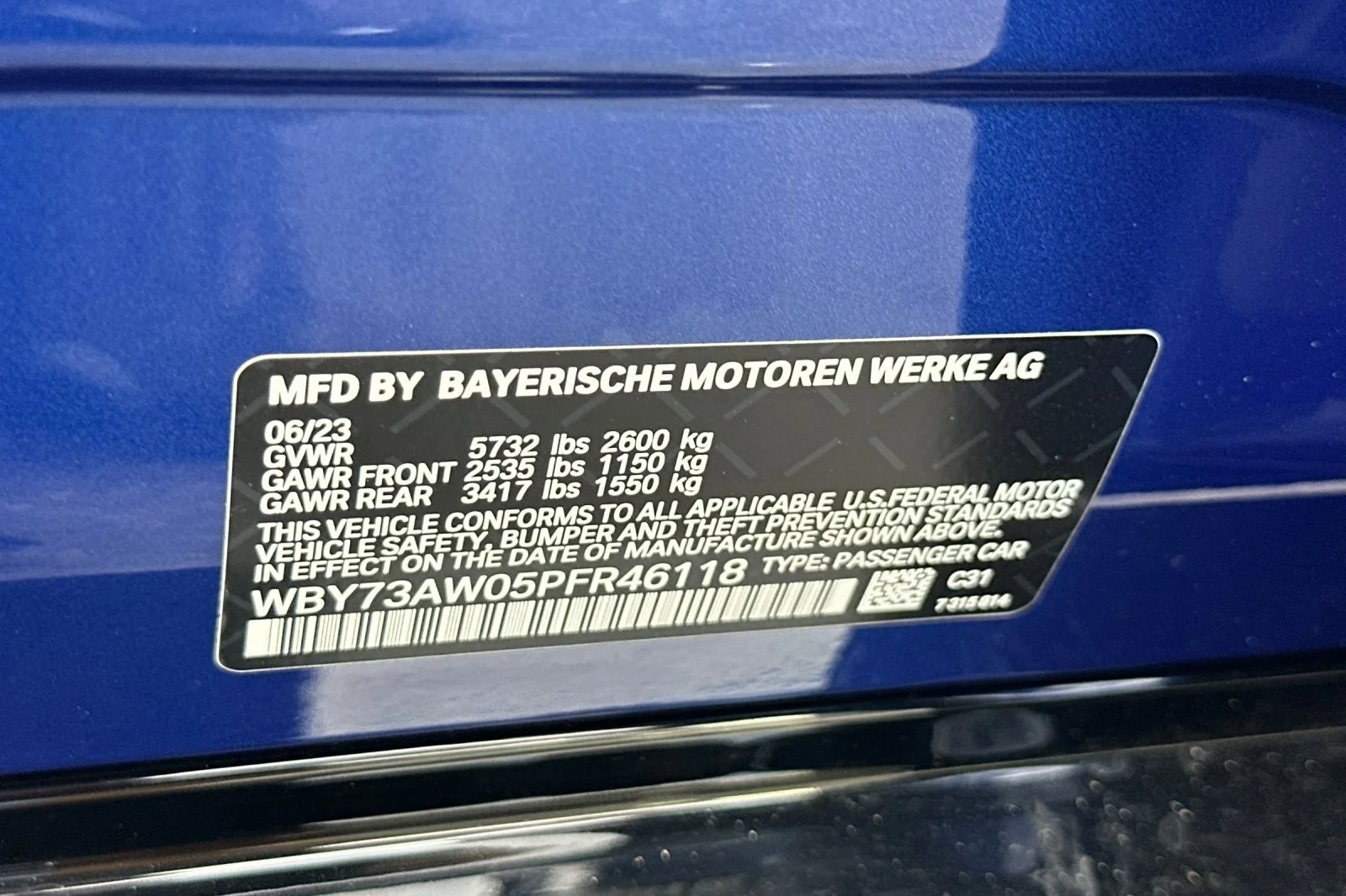 Certified Used 2023 Portimao Blue Metallic BMW eDrive40 image 28