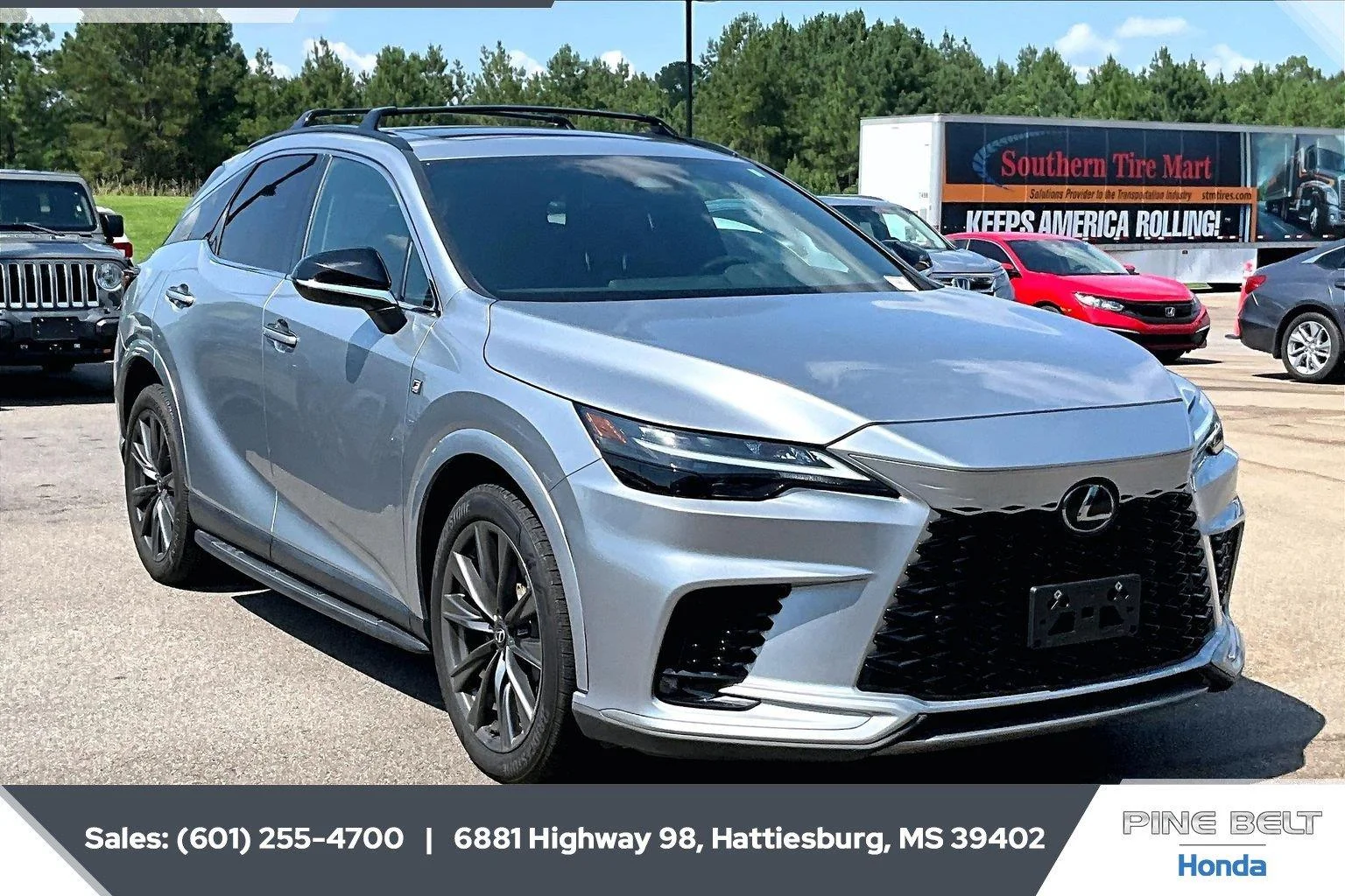 Used 2024 Iridium Lexus RX 350 F SPORT Handling image 2