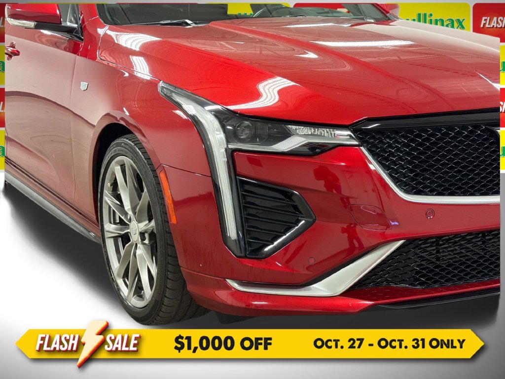 Used 2021 Red Cadillac Sport image 2