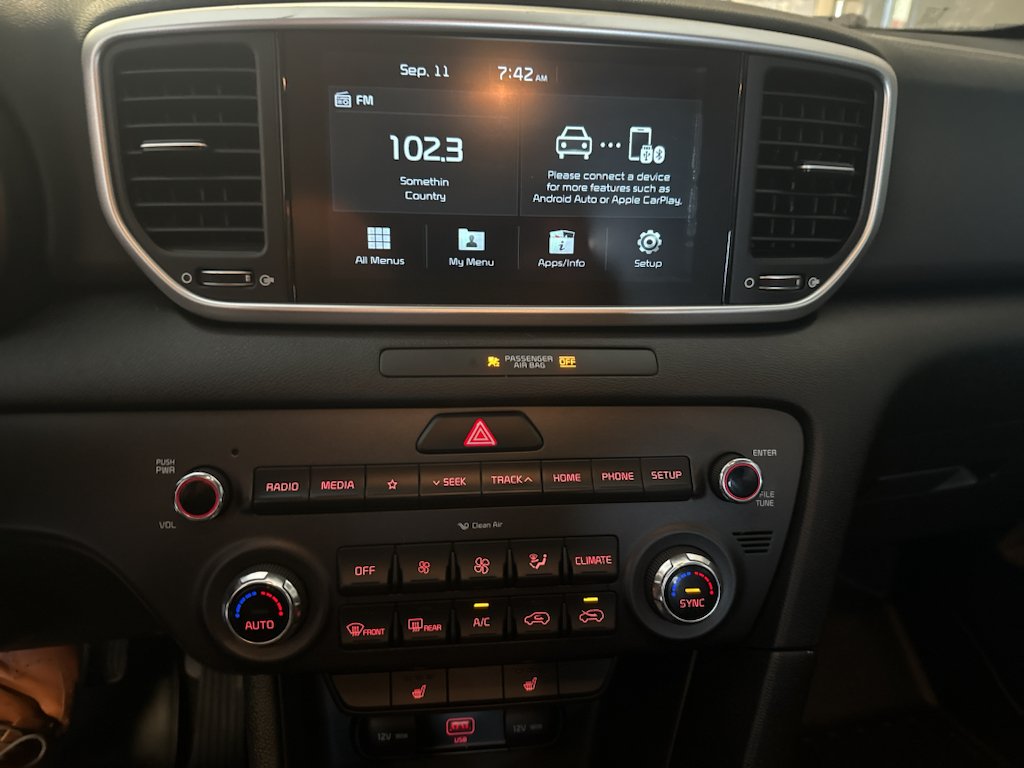 Used 2021 Silver Kia LX image 3