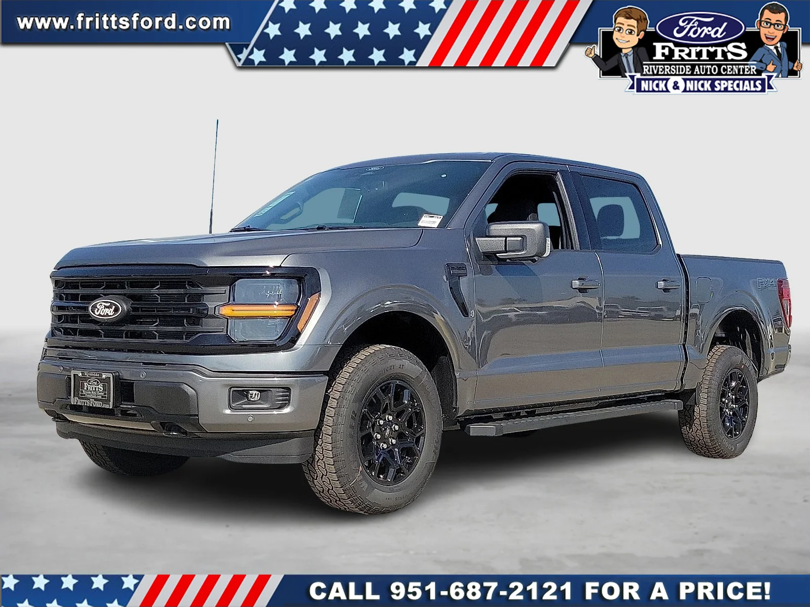 New 2026 Carbonized Gray Metallic Ford XLT image 1