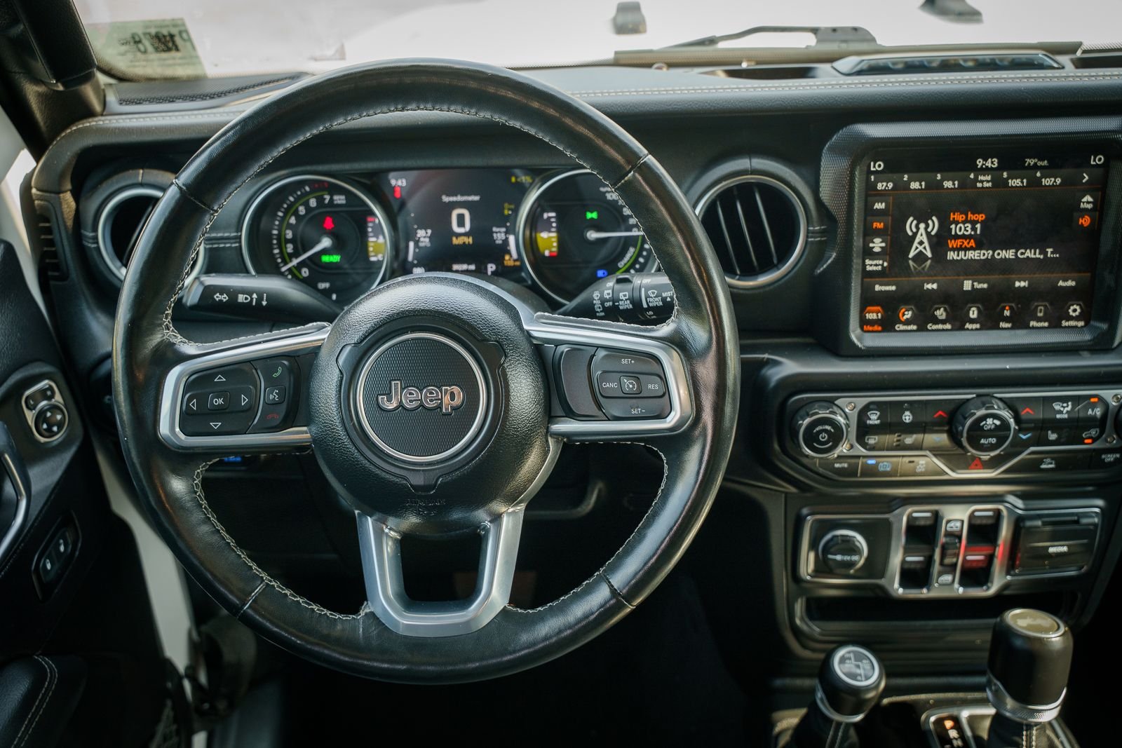 Used 2023 White Jeep Sahara 4xe image 22