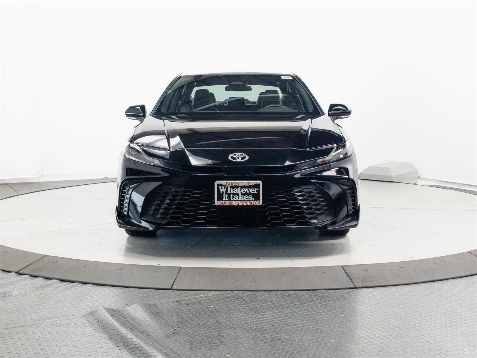 Certified Used 2025 Black Toyota SE image 2