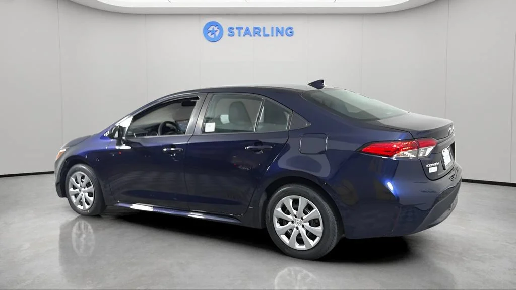 Used 2022 Blue Toyota LE image 4