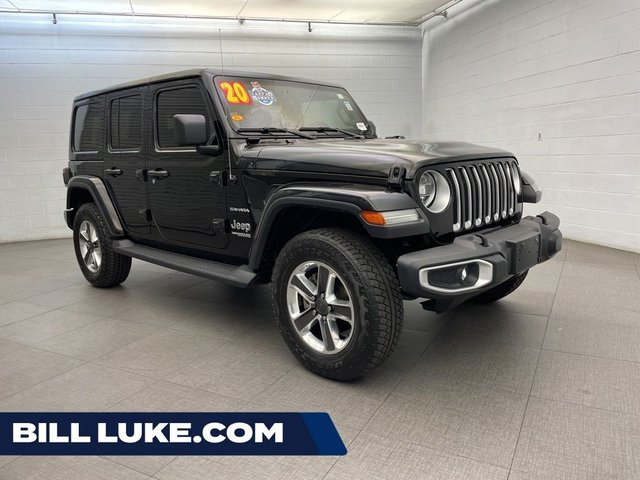 2020 Jeep Wrangler 2020 Jeep Wrangler Unlimited Sahara 4D Sport Utility