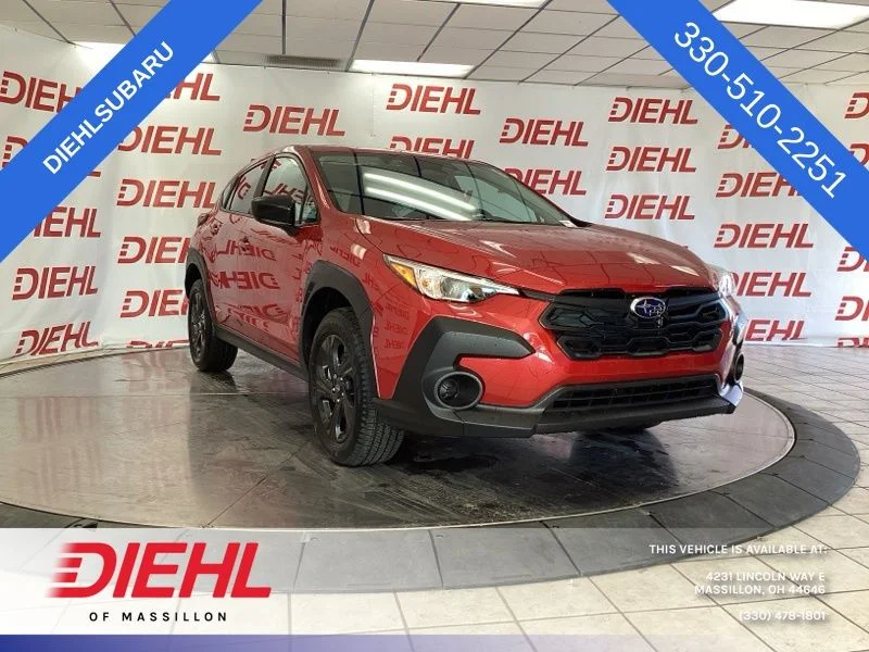 New 2026 LITHIUM RED PEARL Subaru Base image 1