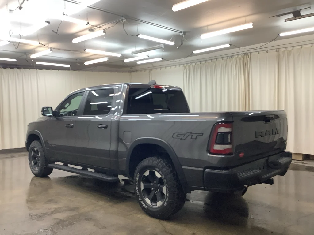 Used 2022 Granite Crystal Metallic Clearcoat Ram Rebel image 9