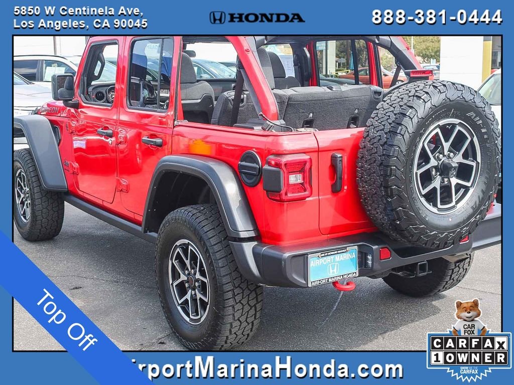 Used 2025 Red Clearcoat Jeep Rubicon image 17