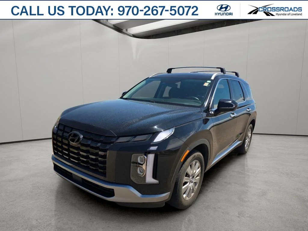 Used 2024 Abyss Black Pearl Hyundai SEL 7P image 1