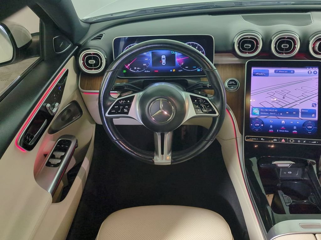 Used 2023 White Mercedes-Benz C 300 image 16