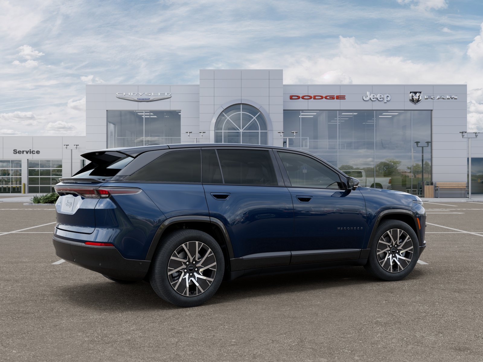 New 2025 Fathom Blue Pearl-Coat Exterior Paint Jeep Limited image 22