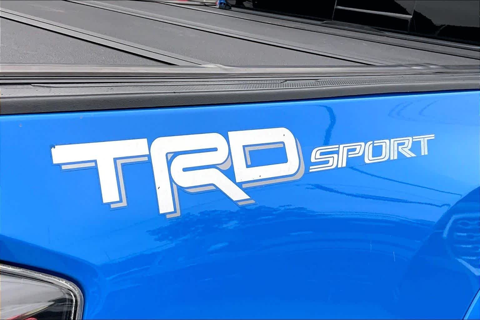 Used 2021 Voodoo Blue Toyota TRD Sport image 8